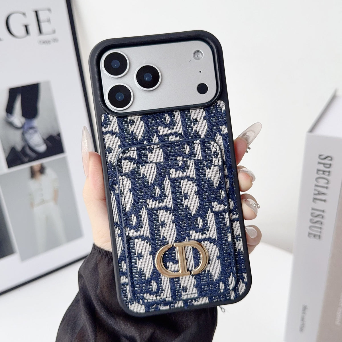 Fabric Dr Phone Case Card Holder For Iphone 17 / Pro / Pro Max / Air