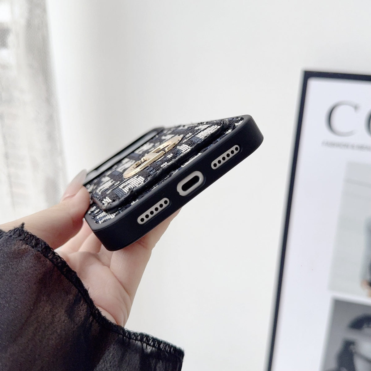 Fabric Dr Phone Case Card Holder For Iphone 17 / Pro / Pro Max / Air