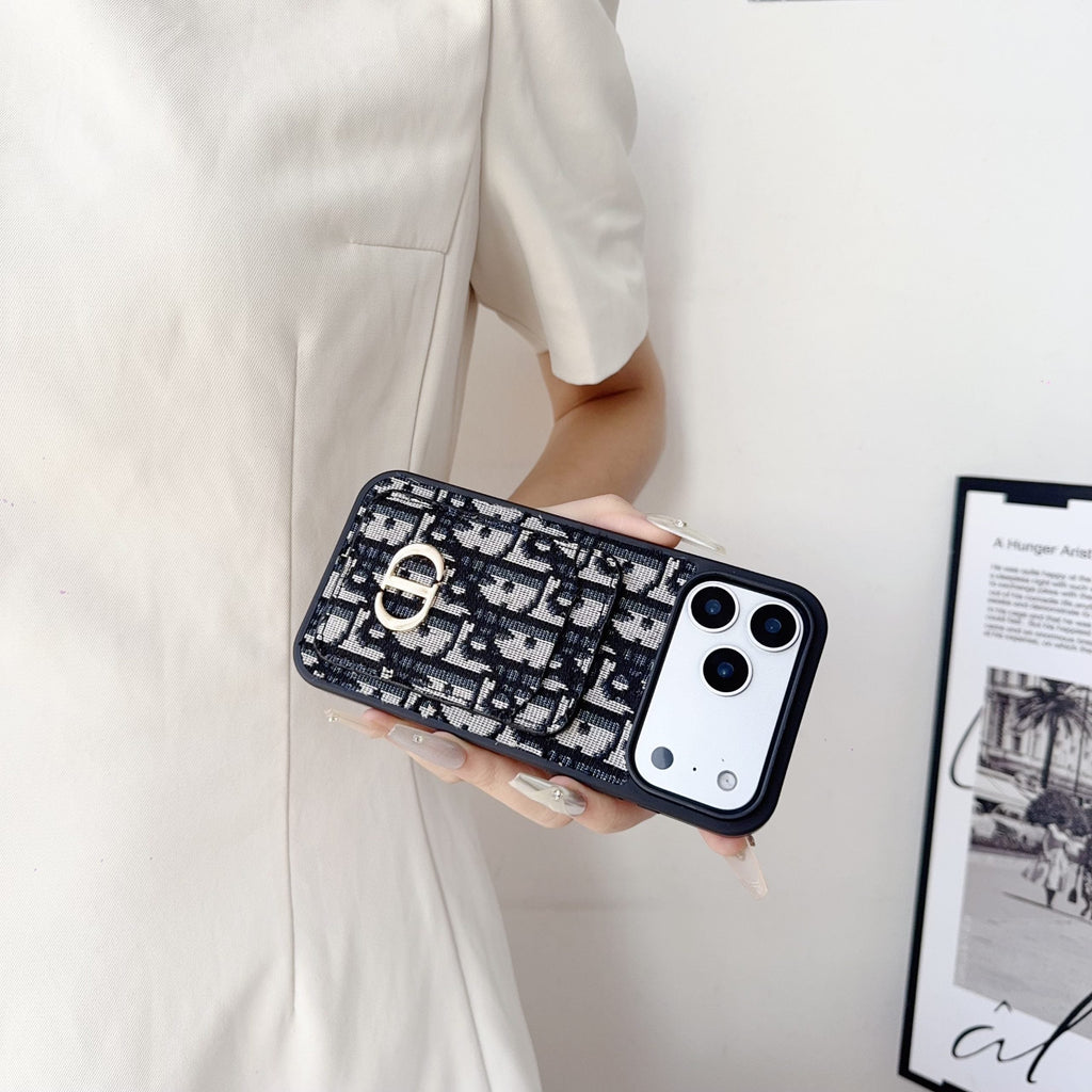 Fabric Dr Phone Case Card Holder For Iphone 17 / Pro / Pro Max / Air