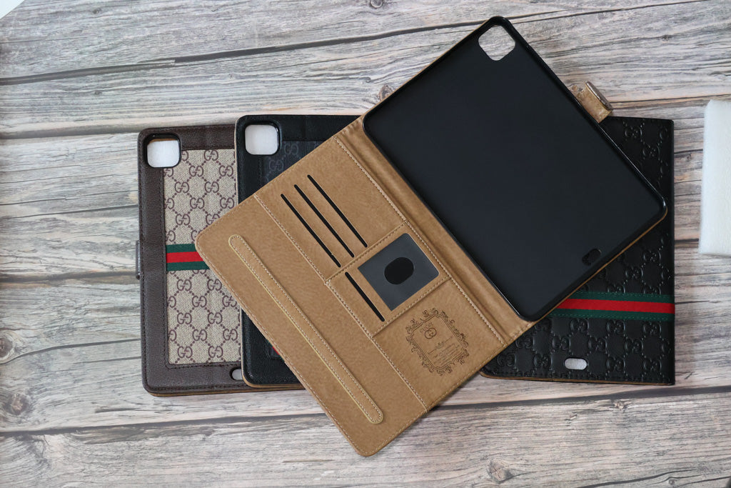 Folding Gg Ipad Case Cover With Kickstand Function