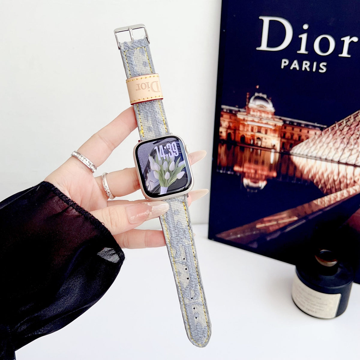 Fabric Dior Apple Watch Band