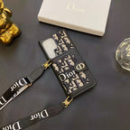 Samsung Galaxy Dior Phone Case Crossbody For S22-26 Ultra Plus