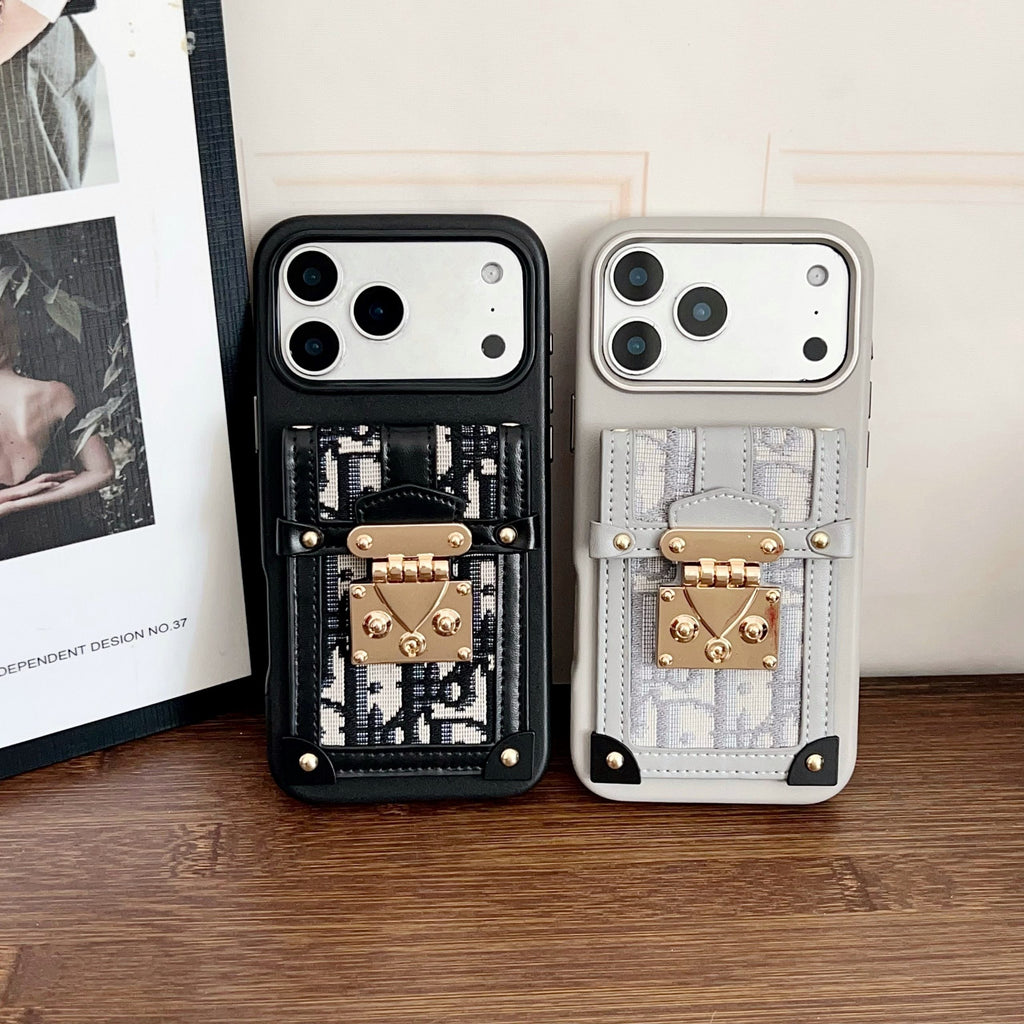 Fashion Dior Crossbody Phone Case Iphone 12-17 / Pro / Pro Max / Plus