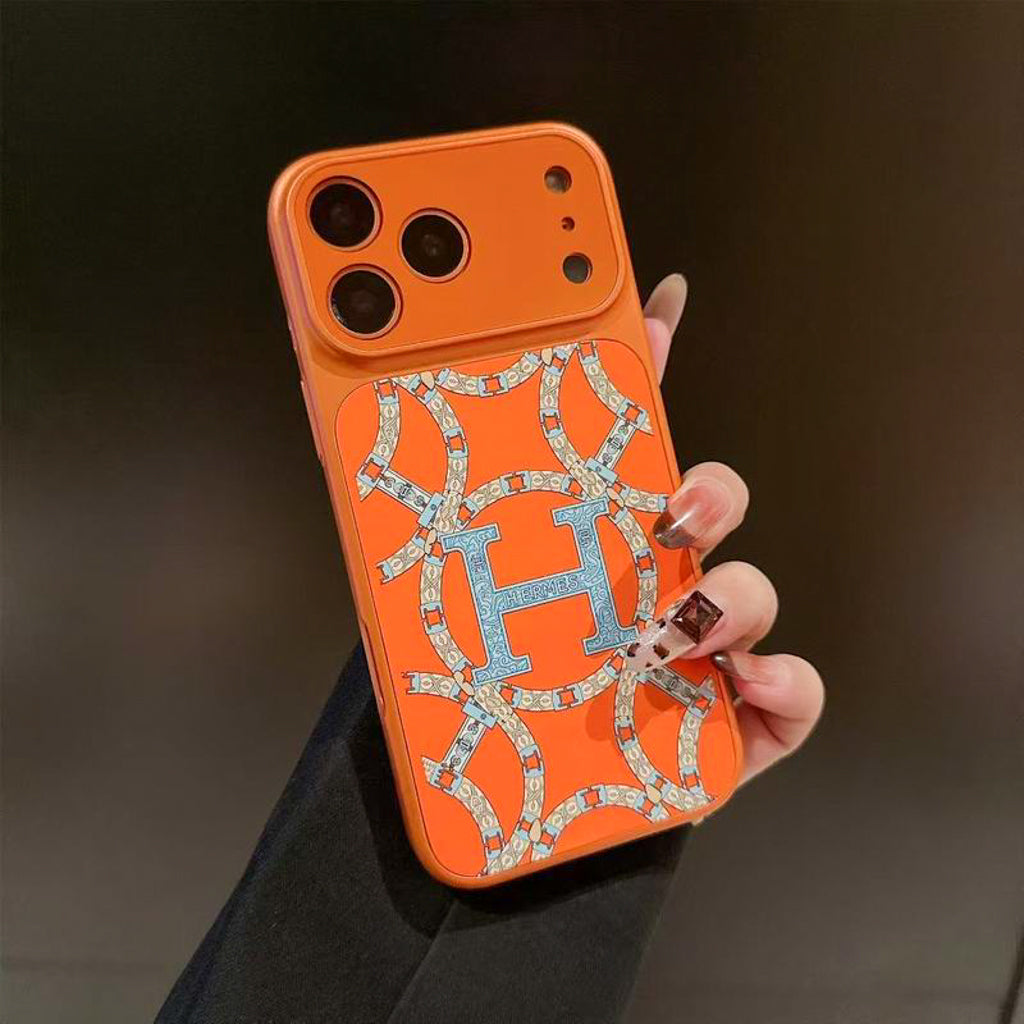Fashion H Pattern Phone Case For Iphone 13-17 / Pro / Pro Max