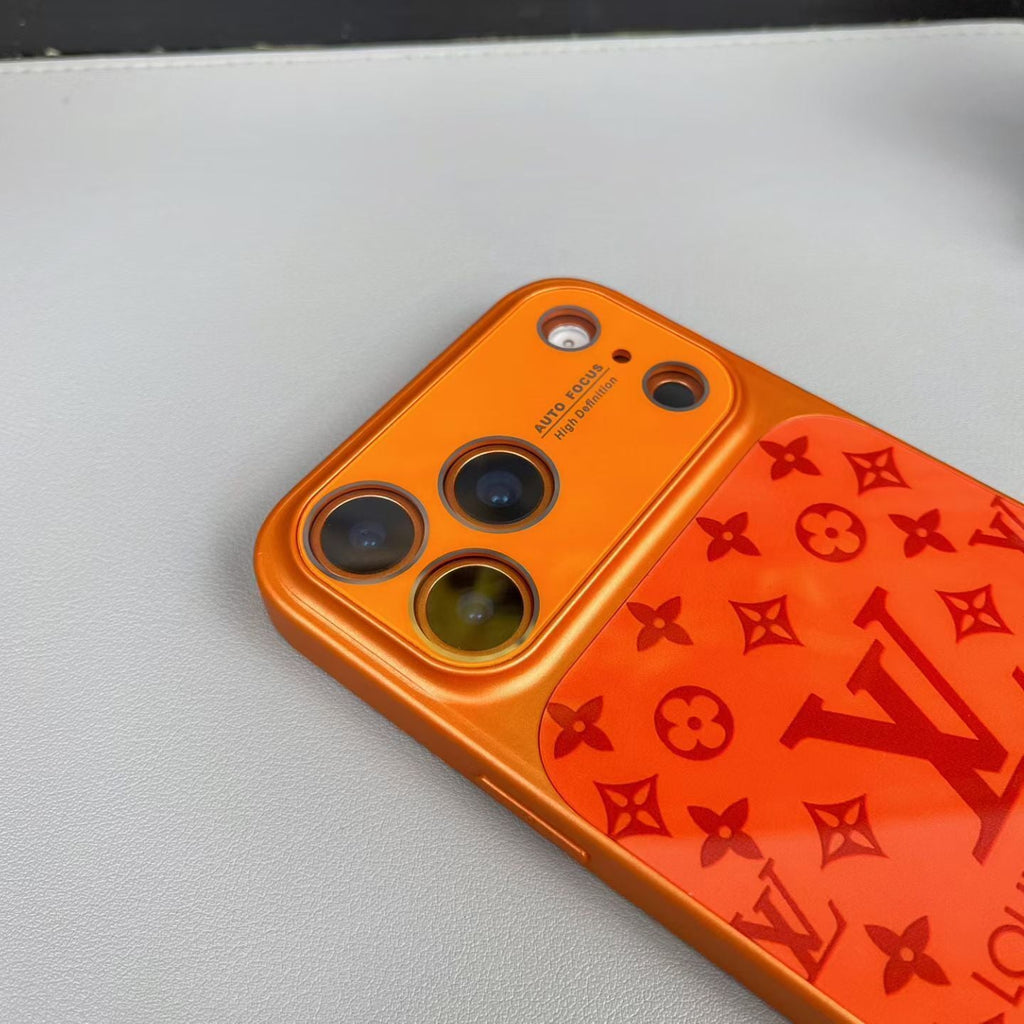 Gloss Monogram Lv Phone Case For Iphone 14-17/Pro/Pro Max