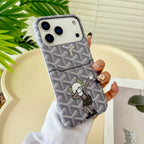 Goyard Phone Case Card Holder For 13-17 / Pro / Pro Max / Plus / Air