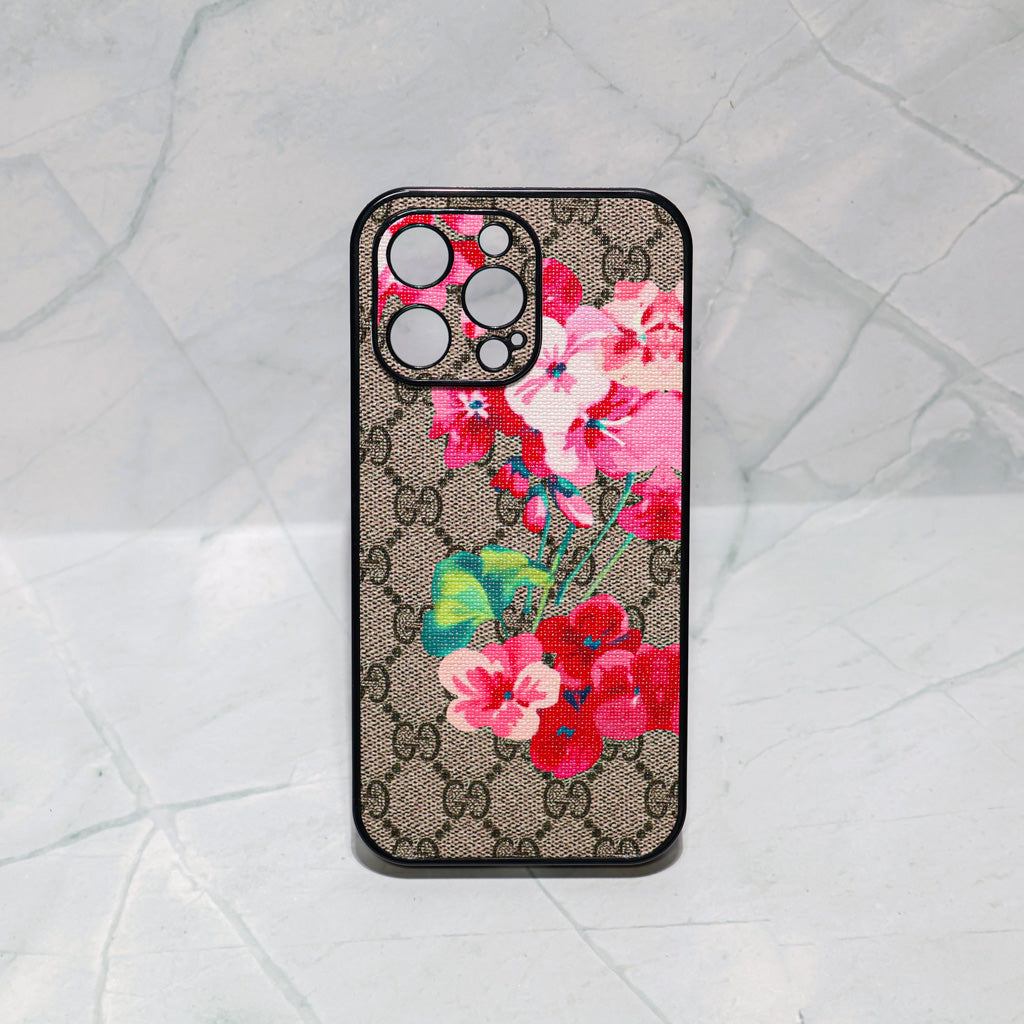 Fashion Bloom Design Phone Case For 11-16 Pro Max Plus Series