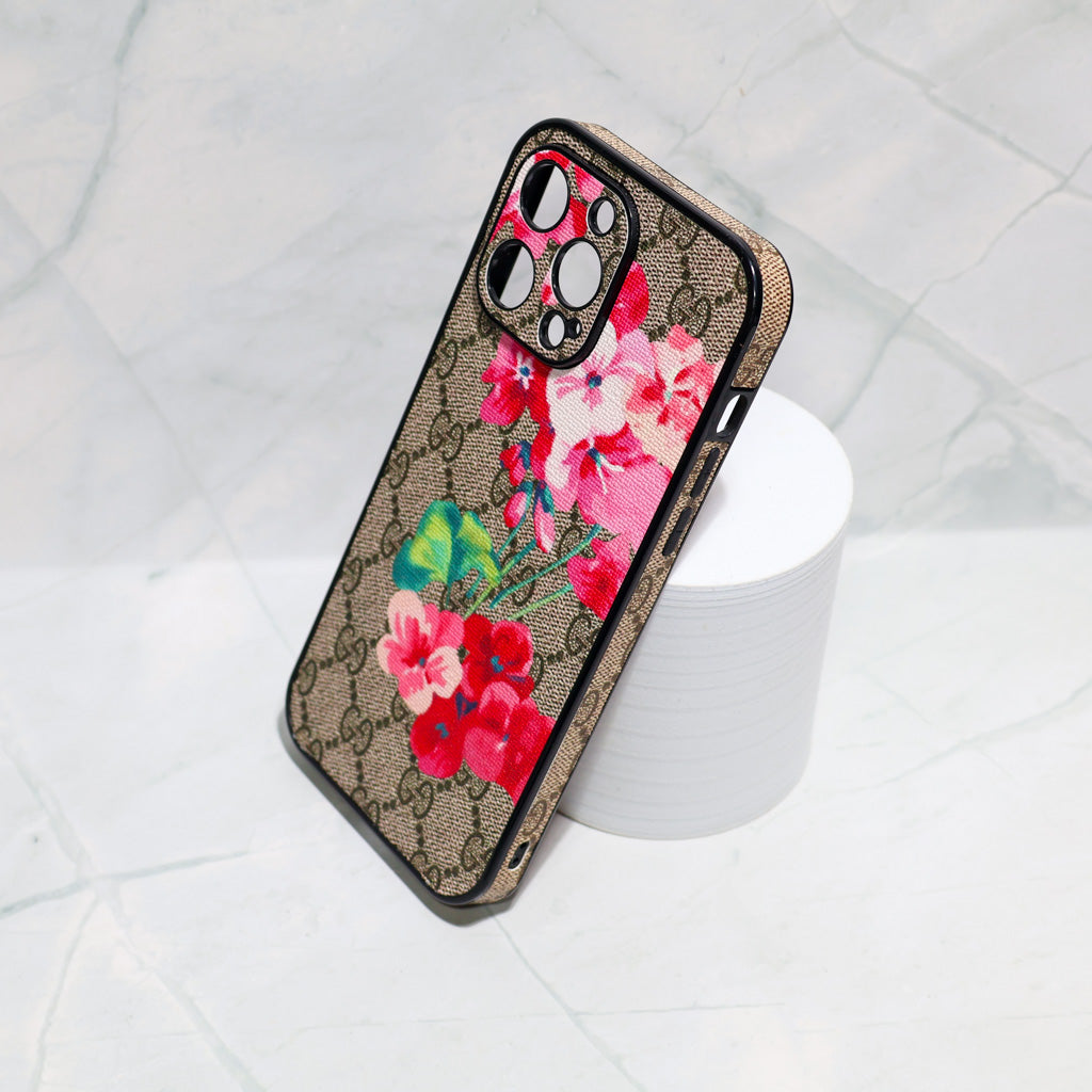 Fashion Bloom Design Phone Case For 11-16 Pro Max Plus Series