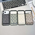 Gg Card Holder Wallet Phone Case Iphone 17 / Pro / Max / Air