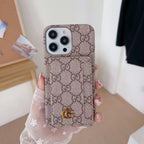 Folding Card Slot Designer Phone Case Iphone 16 15 14 13 12 Pro Max Plus