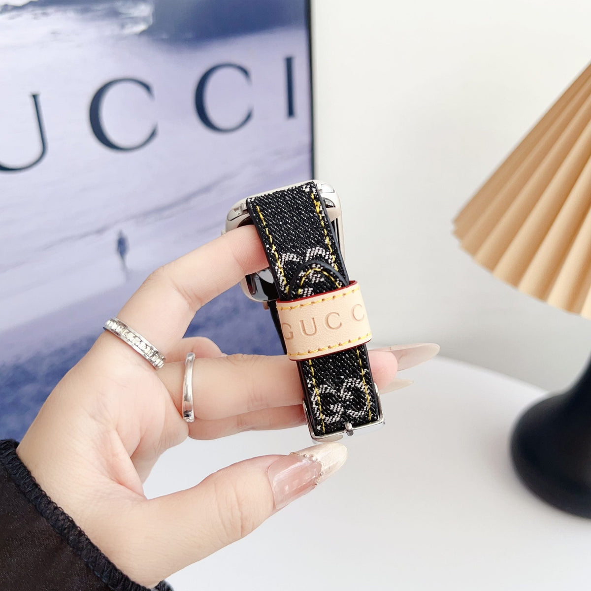 Fabric Gg Apple Watch Band
