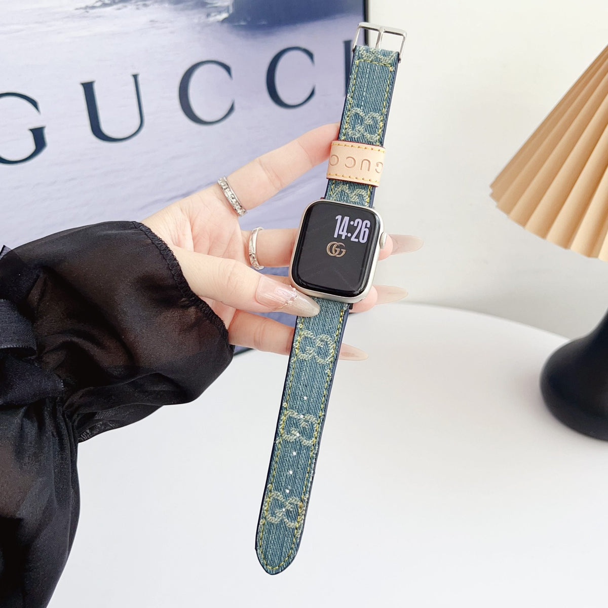 Fabric Gg Apple Watch Band