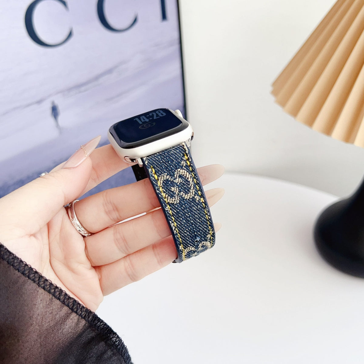Fabric Gg Apple Watch Band