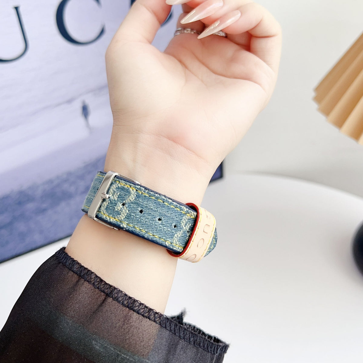 Fabric Gg Apple Watch Band