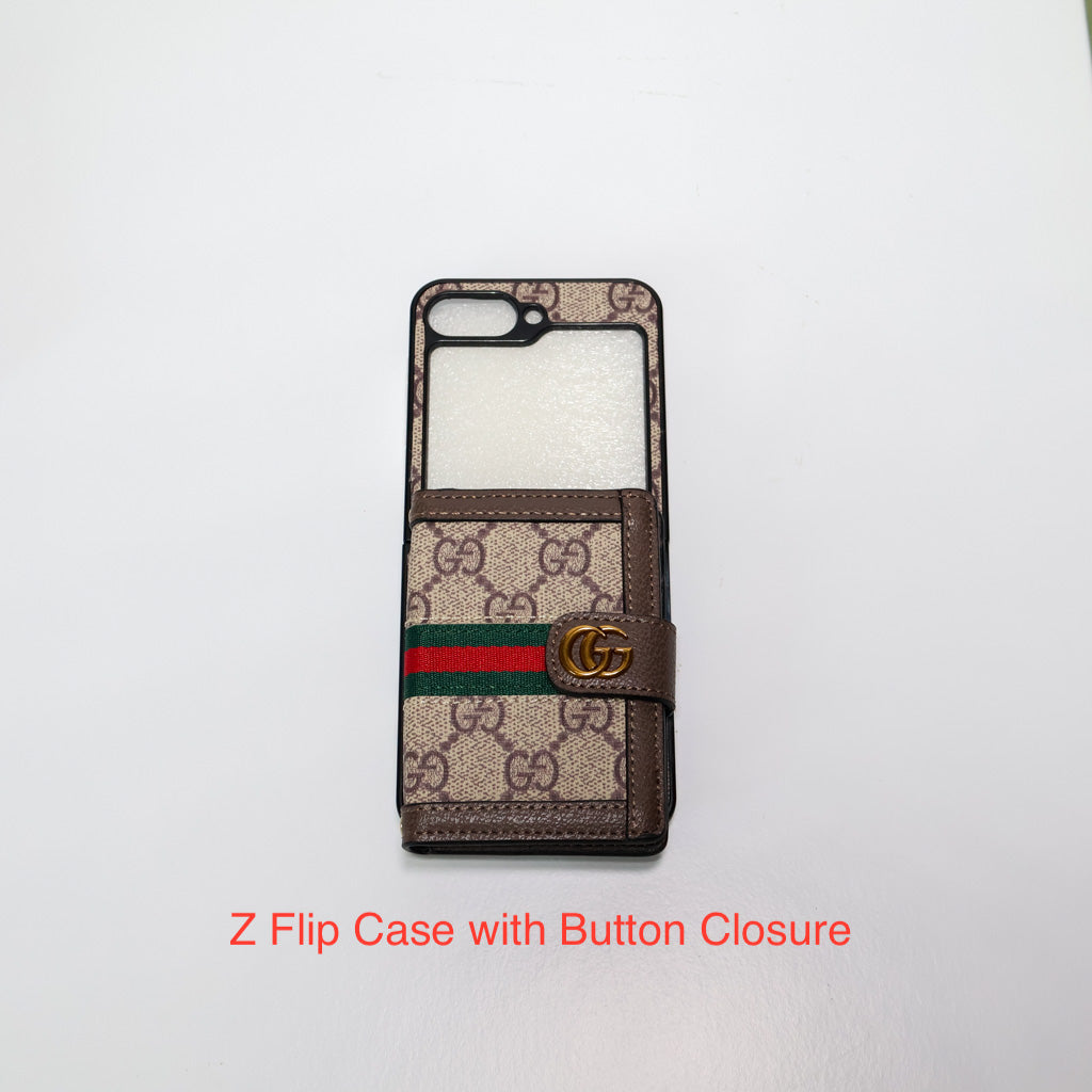 Gg Z Flip Wallet Phone Case For 3 4 5 6 7 Series