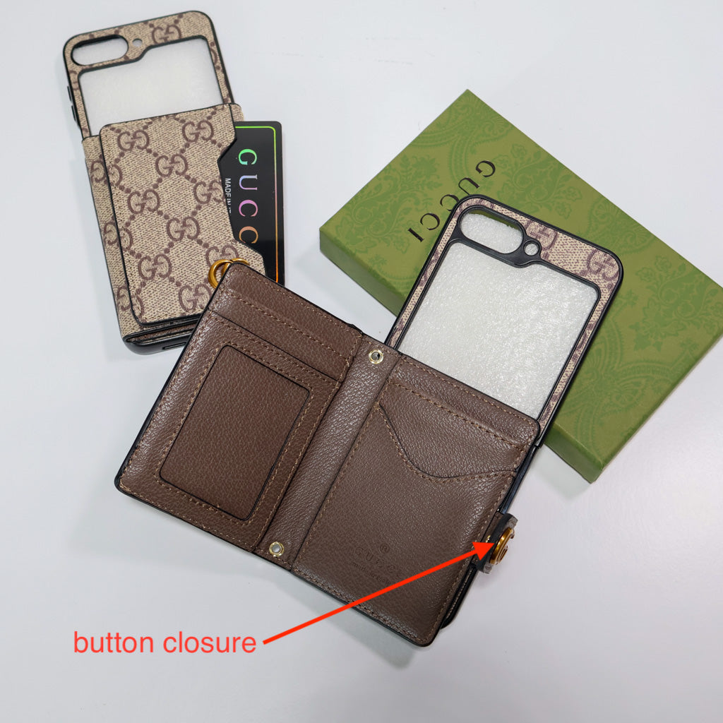 Gg Z Flip Wallet Phone Case For 3 4 5 6 7 Series