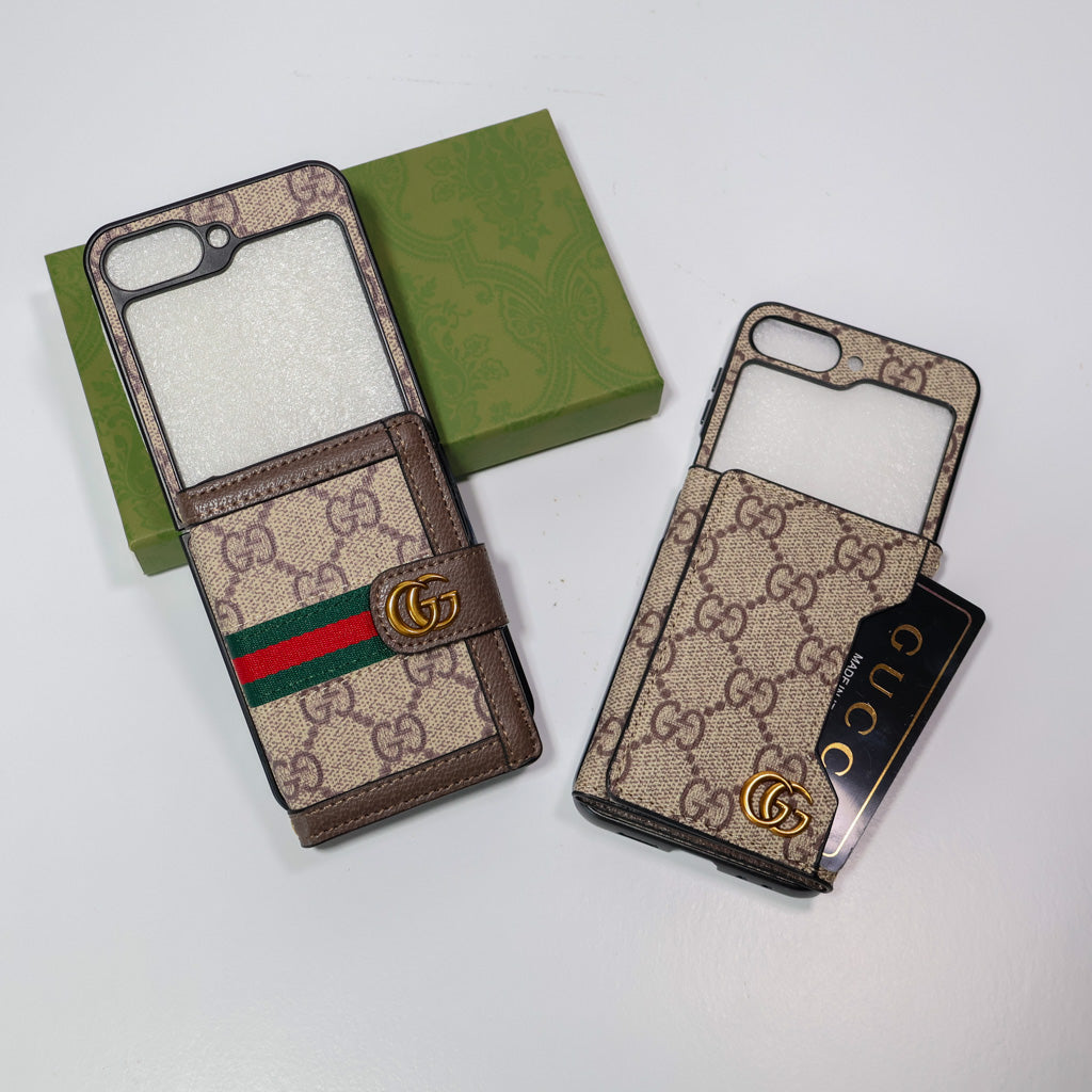 Gg Z Flip Wallet Phone Case For 3 4 5 6 7 Series