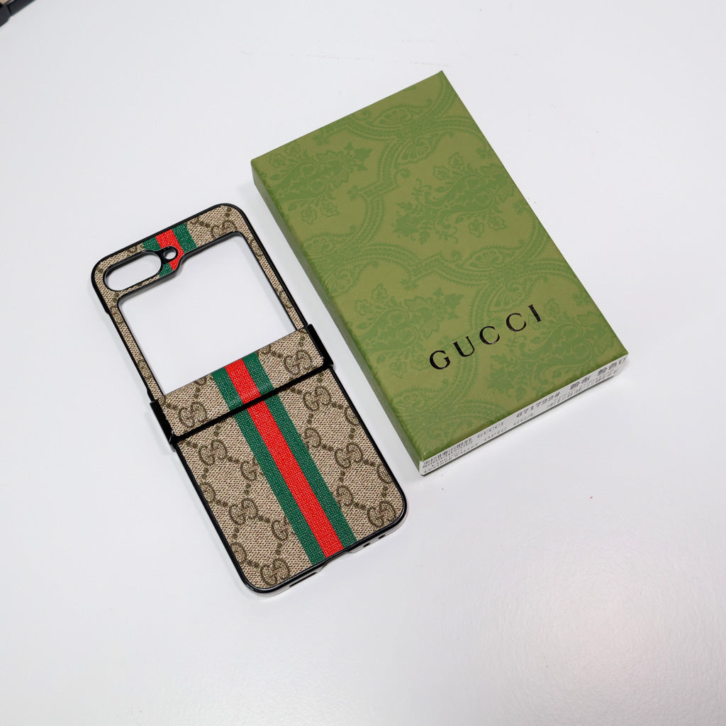 Gucci Z Flip Case For Samsung 3 4 5 6 7 Series