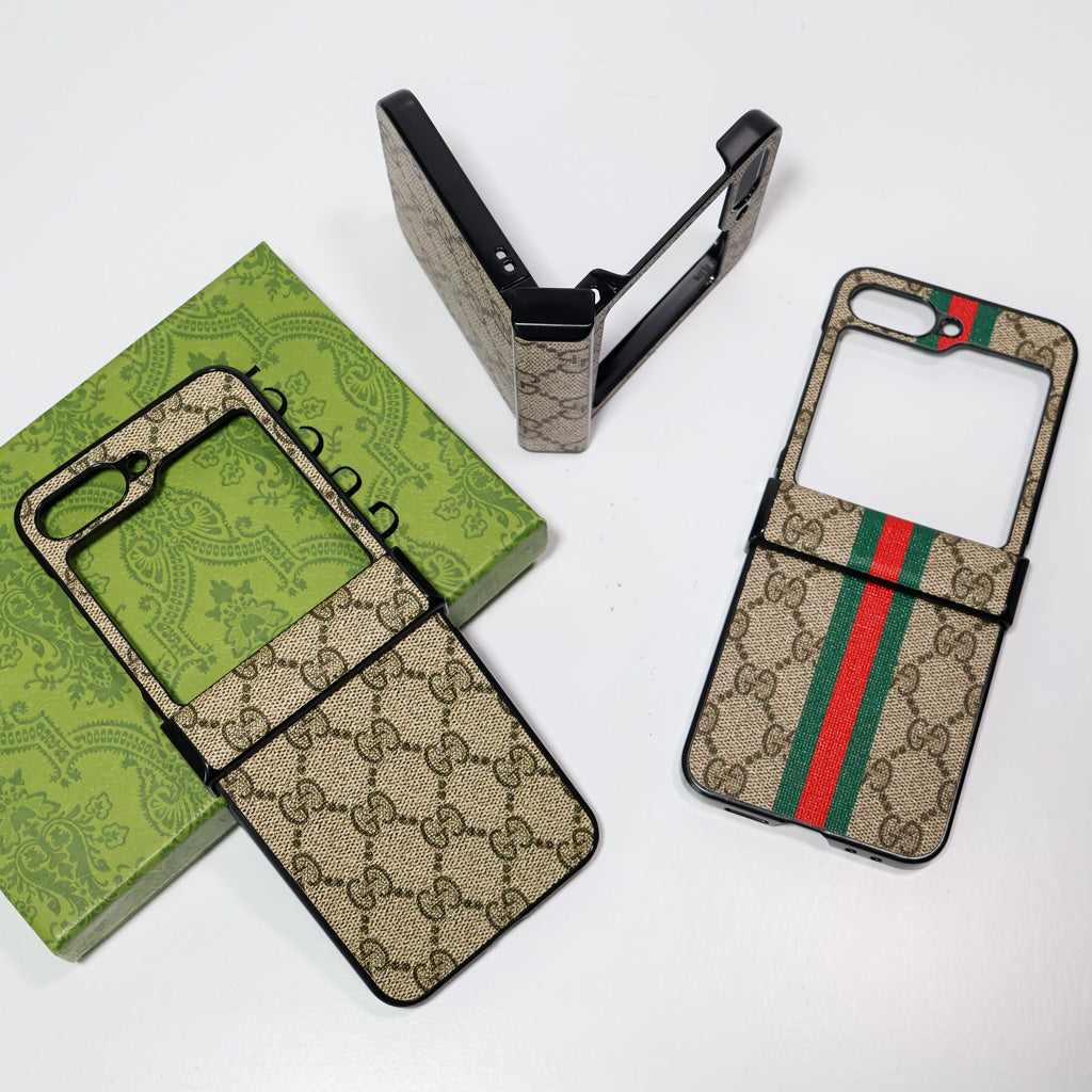 Gucci Z Flip Case For Samsung 3 4 5 6 7 Series