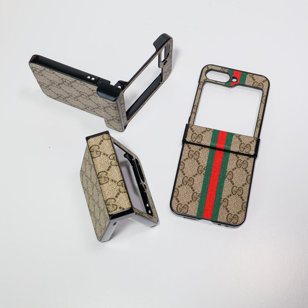 Gucci Z Flip Case For Samsung 3 4 5 6 7 Series