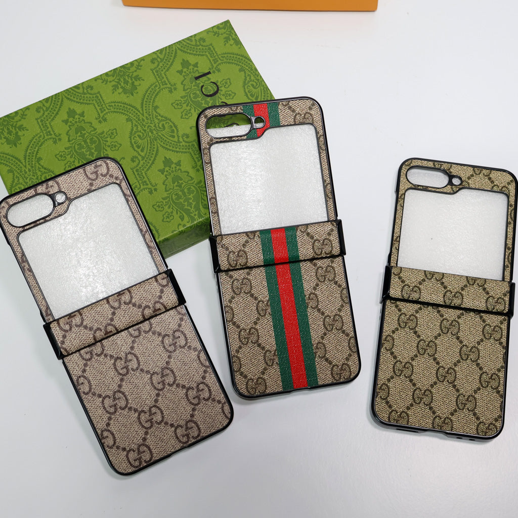 Gucci Z Flip Case For Samsung 3 4 5 6 7 Series