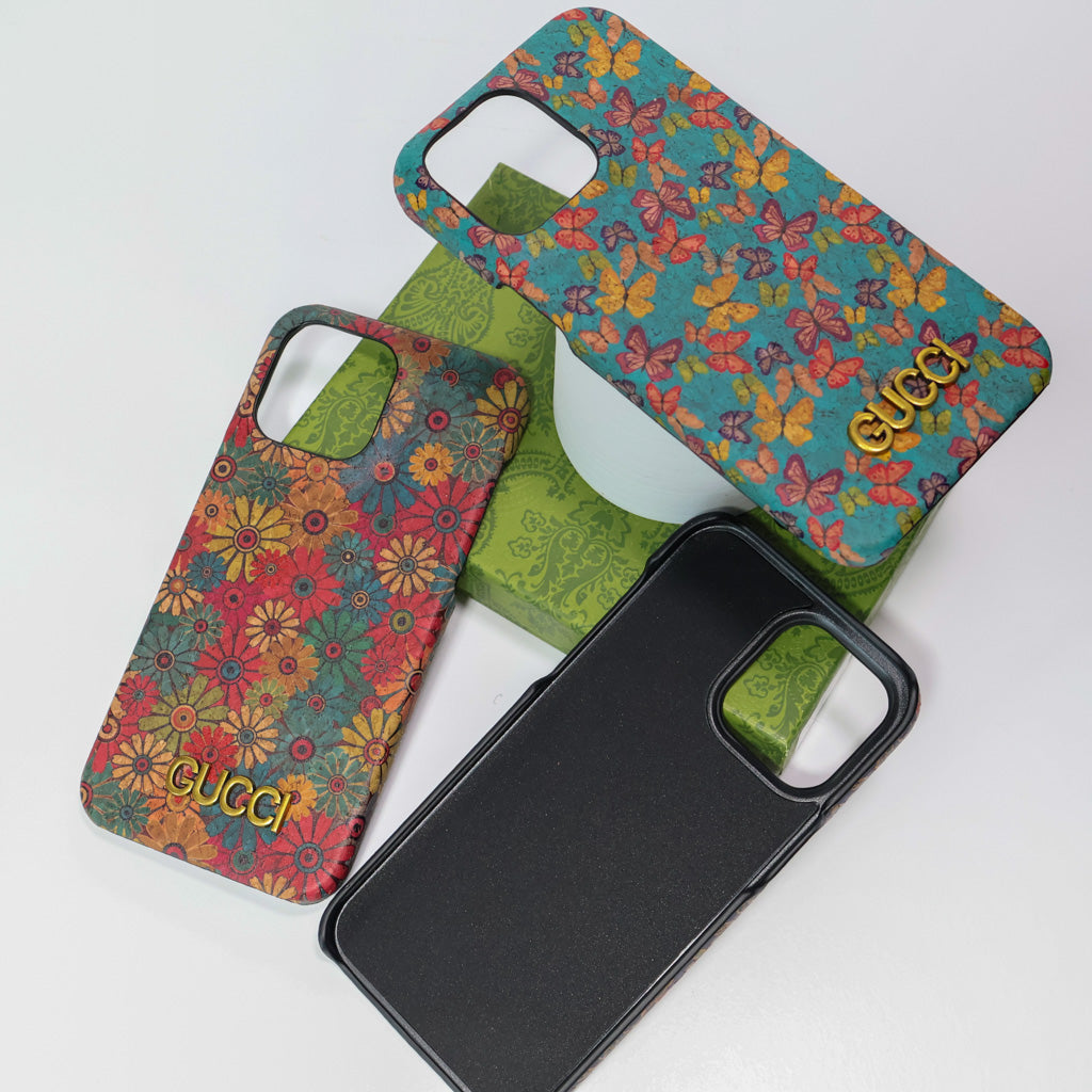 Gg Flower Phone Case For Iphone 13 14 15 16 Pro Max Plus