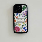 Gucci Flowers Phone Case For Iphone 11 12 13 14 15 Pro Max Plus