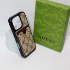 Card Holder Gucci Case For Iphone 12-16 Pro Max Plus