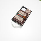 Coated Canvas Samsung Galaxy Phone Wallet Gg Case For S22 23 24 25 26 Ultra Plus Series