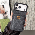 Gg Card Slot Phone Case Iphone 17 Series