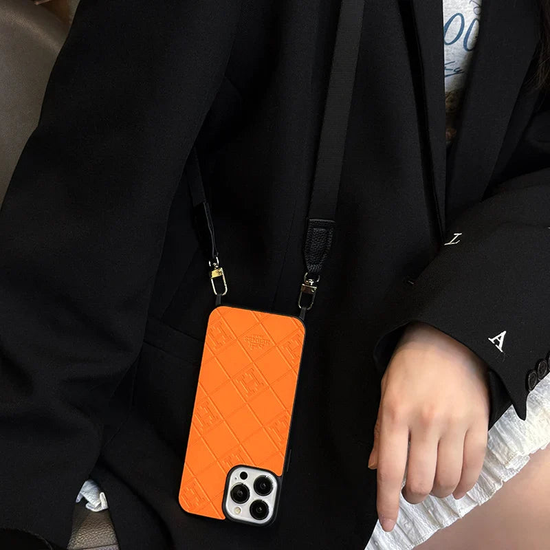 Hrm Crossbody Phone Case With Strap For Iphone 12 13 14 15 16 Pro Max Series