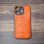 Hrm Leather Phone Case Cardholder For Iphone 12 13 14 15 16 Pro Max Series