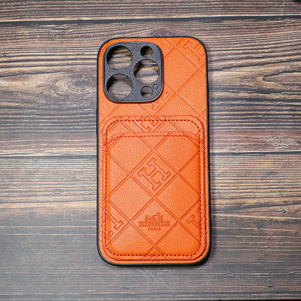 Hrm Leather Phone Case Cardholder For Iphone 12 13 14 15 16 Pro Max Series