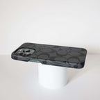 Black Pattern Cell Phone Case For Iphone 11 12 13 Pro Max