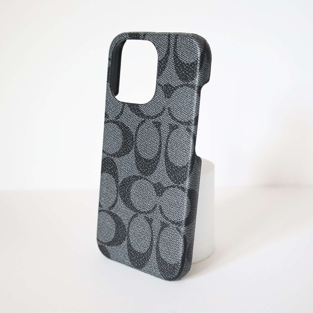 Black Pattern Cell Phone Case For Iphone 11 12 13 Pro Max