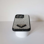 Prada Phone Case Rhinestone Design Iphone 12 13 14 Pro Plus