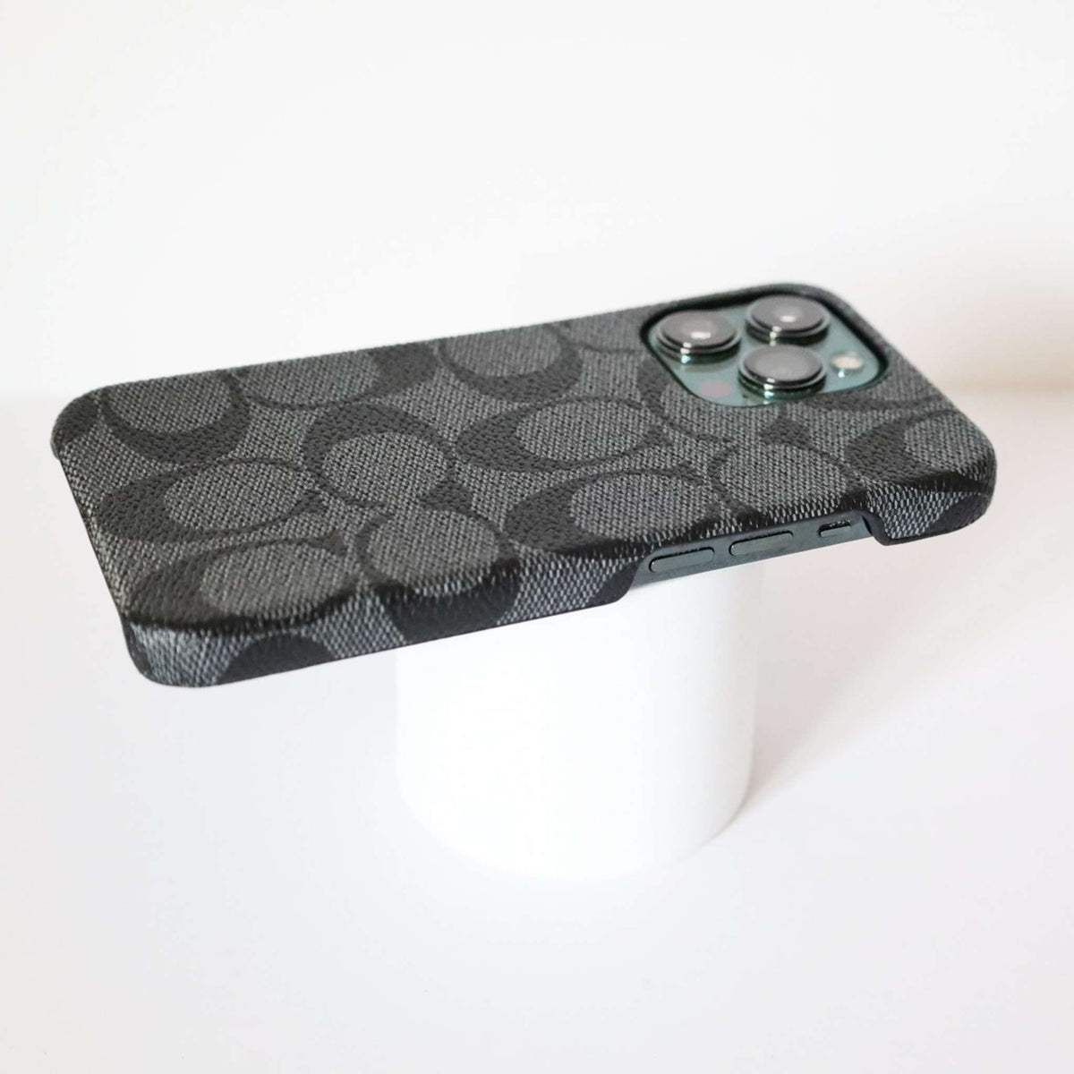 Black Pattern Cell Phone Case For Iphone 11 12 13 Pro Max