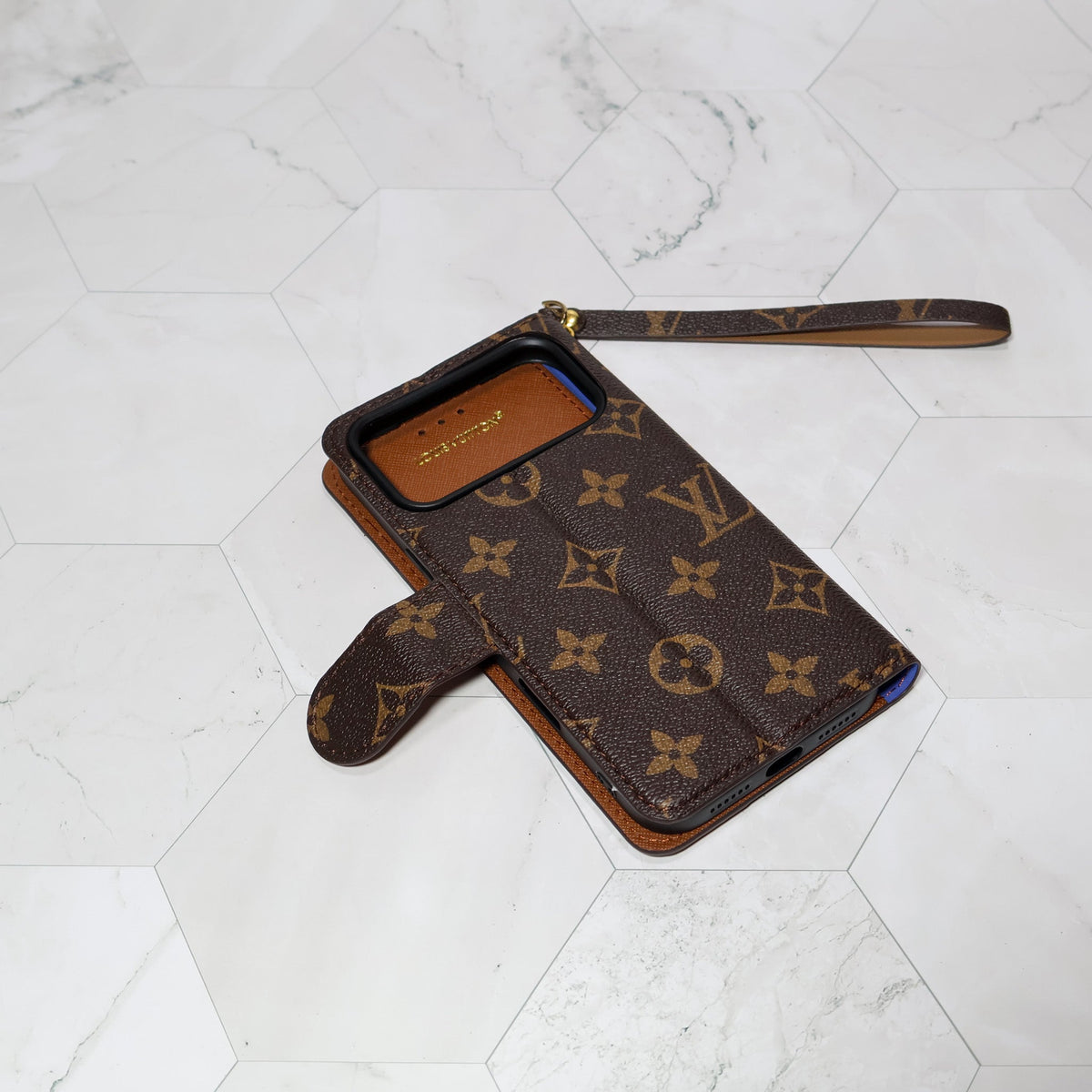 Folio Lv Wallet Case Edge Patches For 12-17 / Pro / Pro Max / Plus