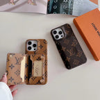 Lv Wallet Card Phone Case For Iphone 11 12 13 14 15 16 Pro Max Plus