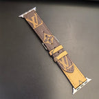 Louis Vuitton Apple Watch Bands Fashion Monogram Leather