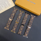 Louis V Apple Watch Bands Brown Monogram