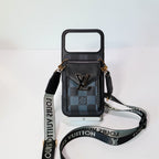 Lv Crossbody Iphone 17 Series Case Card Holder