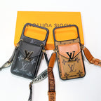 Lv Crossbody Iphone 17 Series Case Card Holder