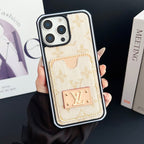 Lv Iphone Case Denim Card Holder For 12-16 Pro Max