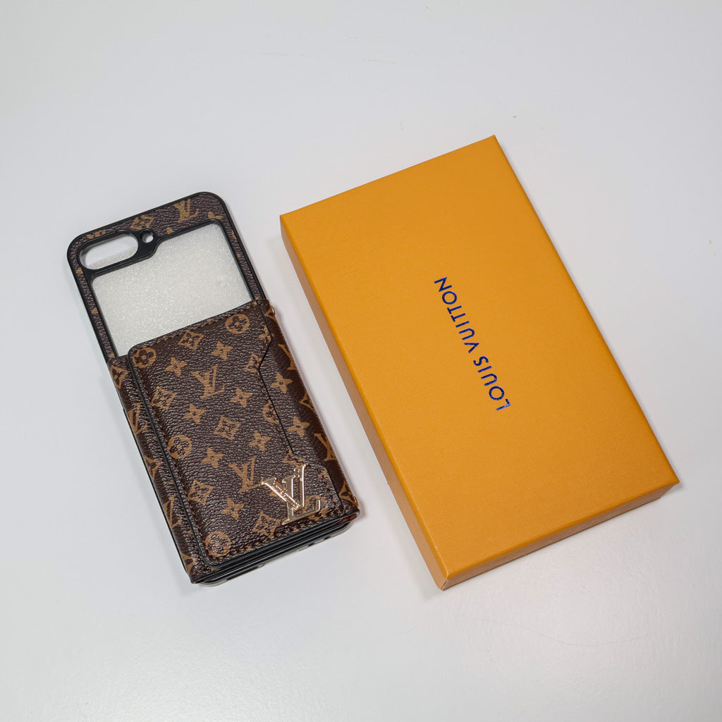Luxury Z Flip Case Wallet Card Slot For 3 4 5 6 7 Series