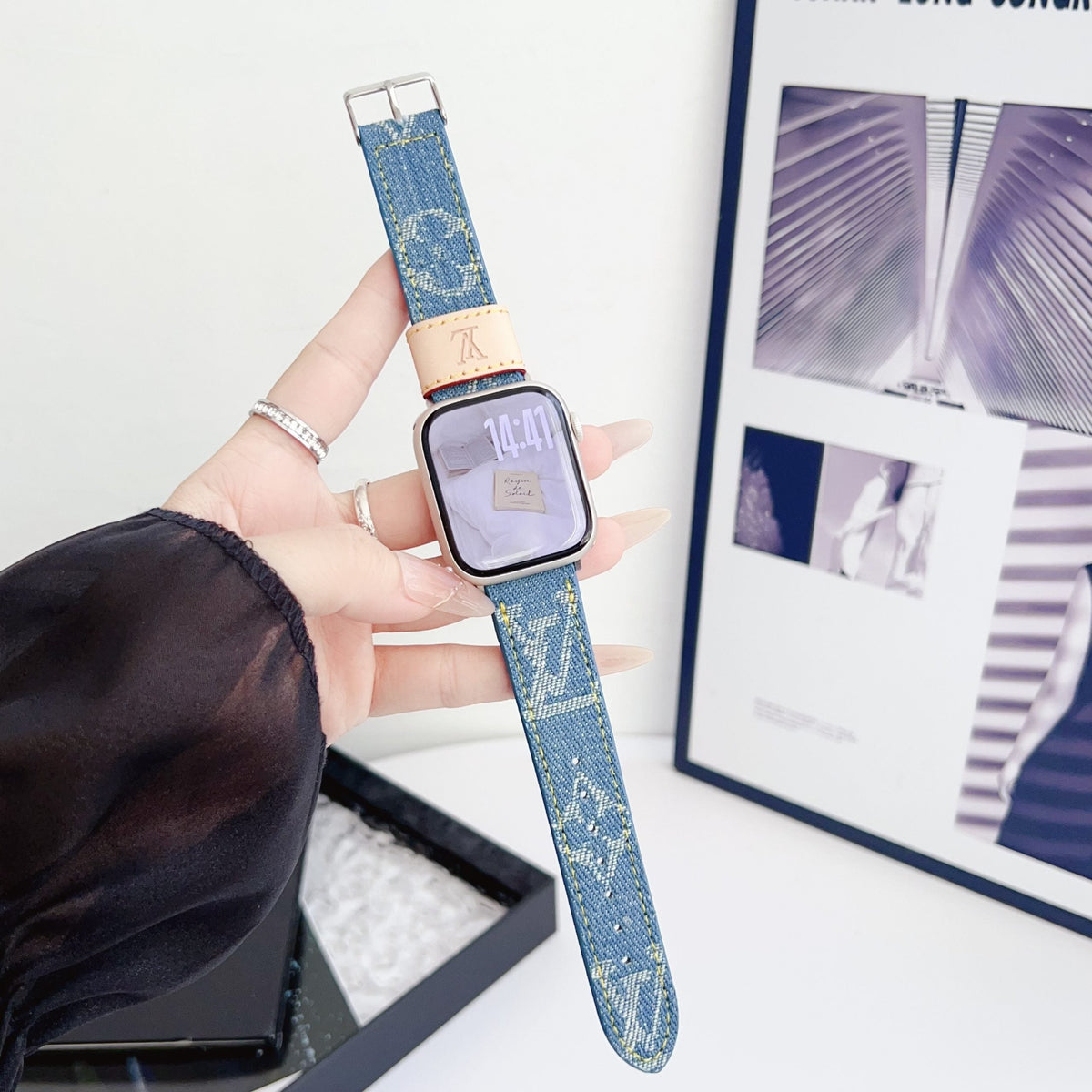 Fabric Lv Apple Watch Band