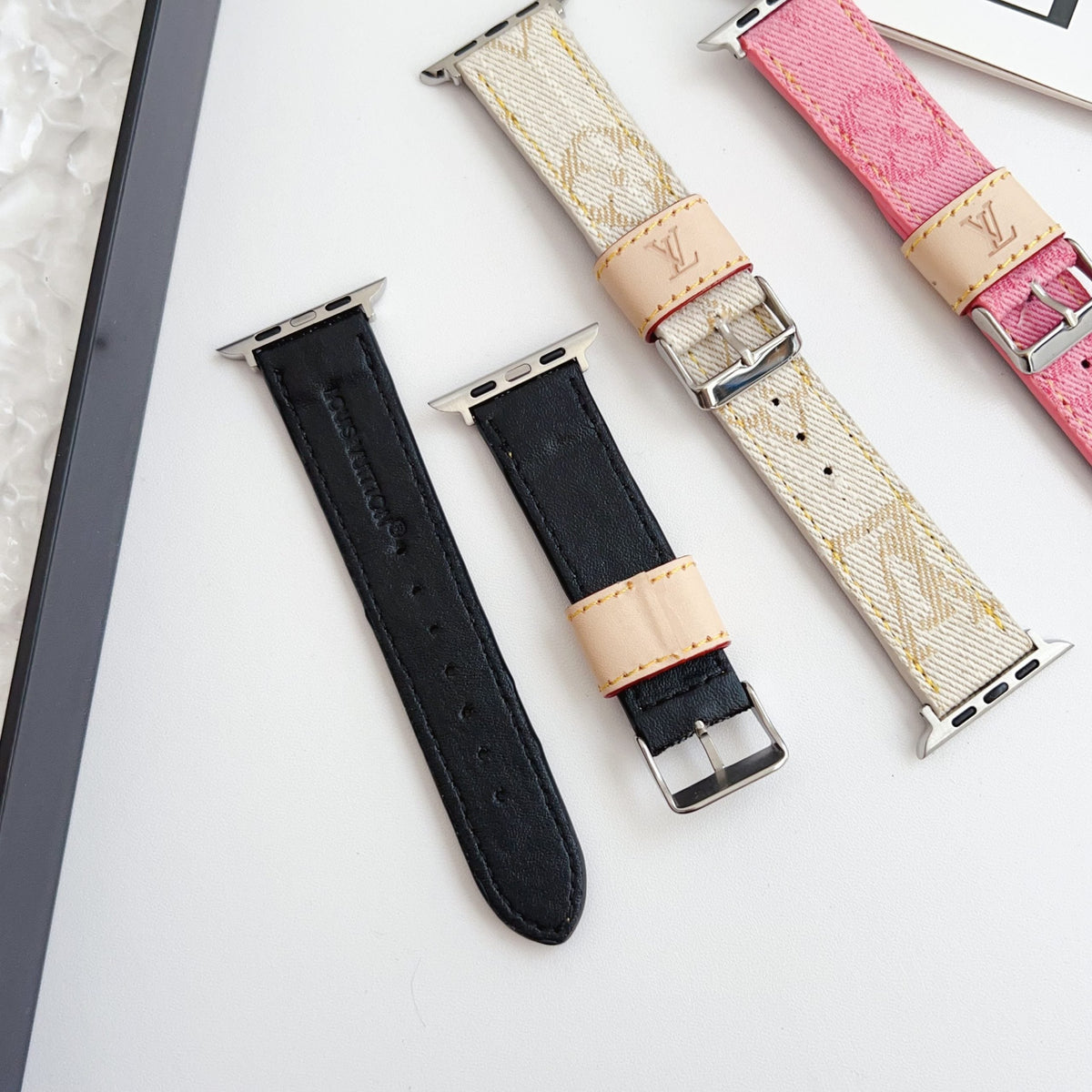 Fabric Lv Apple Watch Band