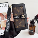 Louis Vuitton Flip Folio Iphone Case For 17/Pro/Pro Max/Air