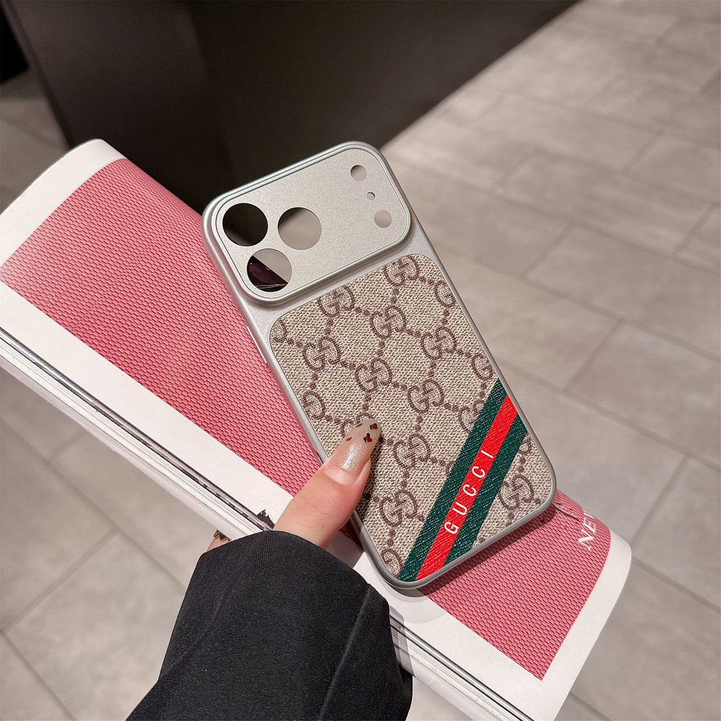 Lv Lens Protection Iphone Case 14-17 / Pro / Pro Max