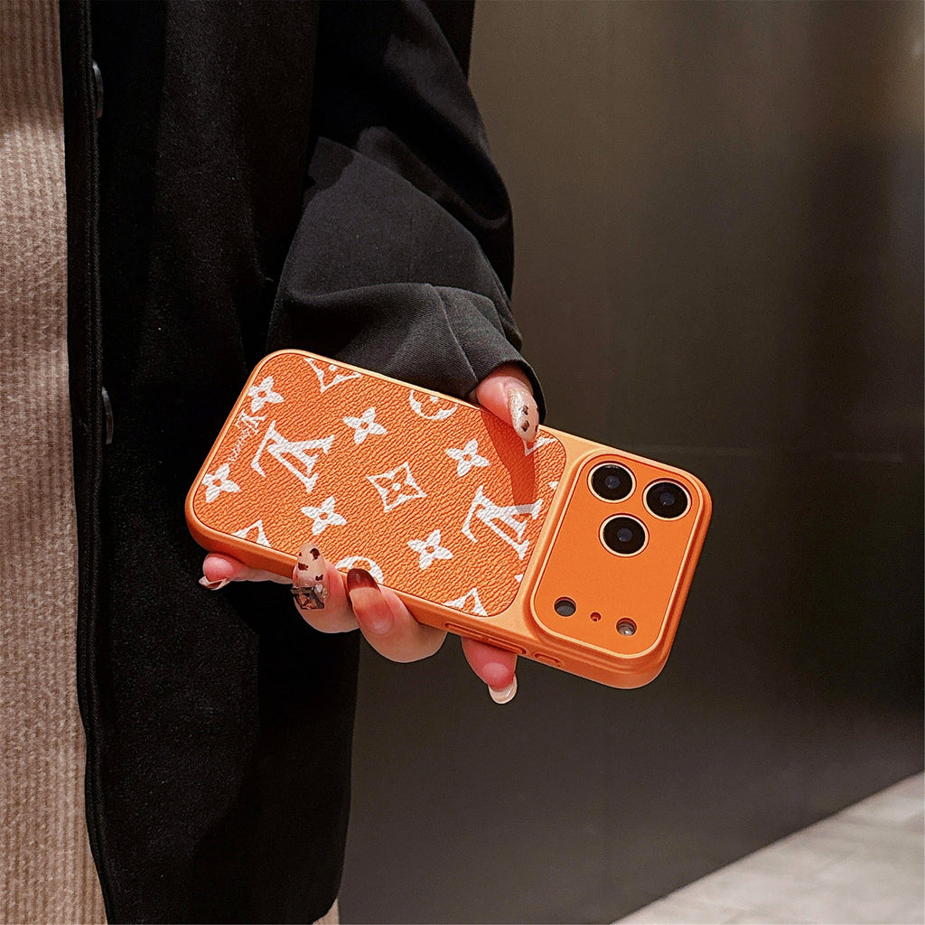 Lv Lens Protection Iphone Case 14-17 / Pro / Pro Max